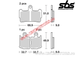 Klocki hamulcowe przednie - SBS 869HS (metalowe / sinterowane) - (SBS)