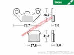 Klocki hamulcowe tył - MCB846 organiczne - Lucas TRW