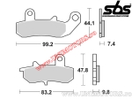 Klocki hamulcowe tylne - SBS 635HF (ceramiczne) - (SBS)