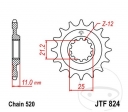 Koło zębate przednie JTF824.12 (pas 520) - Husqvarna CR 250 / SM 450 R / SM 510 R / SM 530 RR / SM 570 R / SM 610 E / SMR 630 