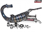 Kompletny układ wydechowy Giannelli Enduro 2T - Beta RR 50 Enduro / RR 50 Supermoto ('99-'05) - aluminiowy końcowy