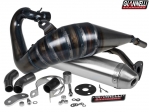 Kompletny układ wydechowy Giannelli Enduro 2T - Yamaha DT 50 R Enduro / DT 50 X SM / Malaguti XTM / XSM 50 2T - aluminiowy koń