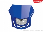 Koplamp met masker LMX blauw - Polisport