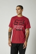 Lässiges Fox Hightrail SS Tech T-Shirt [Rot: Größe - M