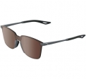 LEGERE SQUARE - Soft Tact Cool Gray - HiPER Crimson Silver Mirror Lens: Mărime - OneSize