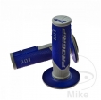 Lenkergriffe Set 801 blau grau Progrip D: 22 mm L: 115 mm geschlossen - JM