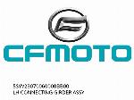 LH CONNECTING GIRDER ASSY - 5SYV23070060000BB00 - CFMOTO