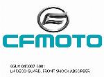 LH DECO GUARD, FRONT SHOCK ABSORBER - 6GUV-040007-6001 - CFMOTO