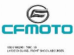 LH DECO GUARD, FRONT SHOCK ABSORBER - 6GUV-042901-7000-10 - CFMOTO