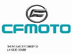 LH SIDE COVER - 0HUV01400110000BP00 - CFMOTO