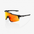 Lunettes MTB Speedcraft Noires - Verre Miroir Multicouche Rouge HiPER: Taille - Sans Taille