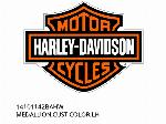 MEDAILLON, AANGEPASTE KLEUR, LINKS - 14101142BAHW - Harley-Davidson