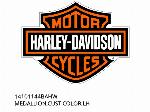 MEDAILLON, AANGEPASTE KLEUR, LINKS - 14101144BAHW - Harley-Davidson