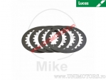 Metal clutch plates - Aprilia RS 50 / RX 50 / Red Rose 60 / Yamaha DT 80 LC / TT-R 125 / XT 125 R / XT 125 X - Lucas