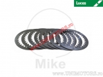 Metal clutch plates - Yamaha VMX-12 1200 Vmax ('85-'02) / XV 1600 A Wild Star ('99-'04) / XVZ 1300 ('96-'01) - Lucas