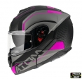 Modulaire helm MT Atom SV Quark A8 mat roze, klaar voor Pinlock