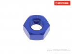 Moer Pro Bolt M6 x 1.00 mm aluminium blauw - JM