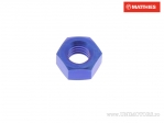 Moer Pro Bolt M6 x 1.00 mm titanium blauw - JM