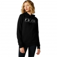 Moletom feminino com capuz Pinnacle PO Fleece [Preto]: Tamanho - S