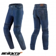 Motorbroek heren Seventy model SD-PJ6 Slim fit kleur: blauw (inzetstukken van Aramid Kevlar) - Blauw, XXXL