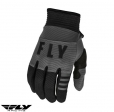 Motorcycle gloves unisex cross-enduro Fly Racing model F-16 color: black/gray - Black/gray, S (7 cm)