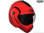 Motorcycle Helmet Roof New Boxxer Red (red) - Roof