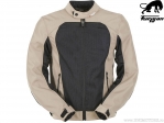 Motorcycle Jacket Furygan Genesis Mistral Evo 2 Beige-Black (beige-black) - Furygan