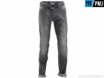 Motorcycle Jeans / Casual PMJ Jeans Legg17 Legend Caferacer Grey (gray) - PM Jeans