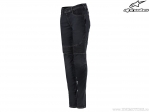 Motorcycle road pants Stella Callie Denim (black) - Alpinestars