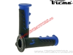 Motorcycle / Scooter Grips - 828 / Black-Blue - (Vicma)