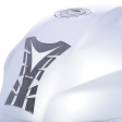 Motorcycle Tank Sticker Glowz (Carbon) - Oxford