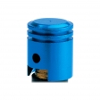 Motorcycle Valve Cap - Piston (Blue) - Oxford