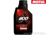 Motul 800 Off Road Blend Oil - 100% Synthetic 2T 1L