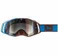 MT Offroad-Brille (Cross-Enduro) MX EVO Stripes - schwarz/blau Farbe