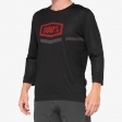 MTB Airmatic Jersey 3/4 Sleeve Black/Red: Size - SM