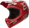 MTB-Casco Rampage Pro Carbon Moth rojo/blanco: Tamaño - L