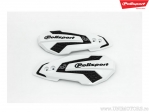 MX Flow Handguard Replacement Set White Black - Polisport