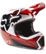 MX V1 LEED CAPACETE DOT/ECE [FLO RED]: Tamanho - L