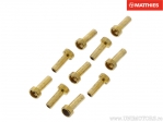 Niplu de lipit set 10buc lungime: 13.0mm - diametru gaura: 1.8mm - diametru exterior: 3.5mm - JM