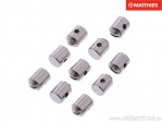 Nipplo con set di viti 10 pezzi lunghezza: 6.0mm - diametro foro: 1.8mm - diametro esterno: 5.5mm - JM in ESATTAMENTE