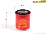 Oil filter Red Chilli (diameter 52mm / height 65mm) - Aprilia Atlantic 125 H2O 4T E2 ('03-'06) - Malossi