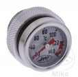 Oil temperature gauge - Kawasaki EL 250 D Eliminator ('90-'95) / Suzuki DR 500 S ('81-'83) / GN 400 L Cast Wheel ('80-'82) - JM