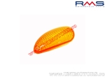 Orange rear turn signal glass SX - Gilera Typhoon / Storm / Piaggio NTT / NRG / Zip Fast Rider / Zip SP - (RMS)