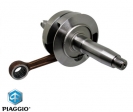 Original Crankshaft (18mm bolt) - Piaggio Ape Car P2 (72-82) / Car P3 (72-86) / Ape TM P501 / 601 2T AC 220cc - Piaggio