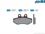 Original front brake pads (77x41.2x9mm) - Polini