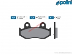 Original rear brake pads (81.6x42.6x8.2mm) - Polini