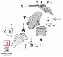 Originele voorwielbescherming (donkerblauw) - Peugeot Geopolis / Geopolis Executive 4T LC 125-250-400-500cc - Peugeot