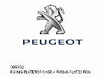 PŁYTA MOCUJĄCA GÓRNEGO KUFRA + PŁYTY MOCUJĄCE FOX - 005302 - Peugeot