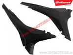 Panel lateral caja de filtro de aire (negro / set) Honda CRF 250 R ('10-'13) / CRF 450 R ('09-'12) - Polisport