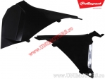 Panel lateral caja de filtro de aire (negro / set) KTM EXC 125 / EXC 250 / EXC 300 / EXC 450ie / EXC 500 ie ('12-'13) - Polispor